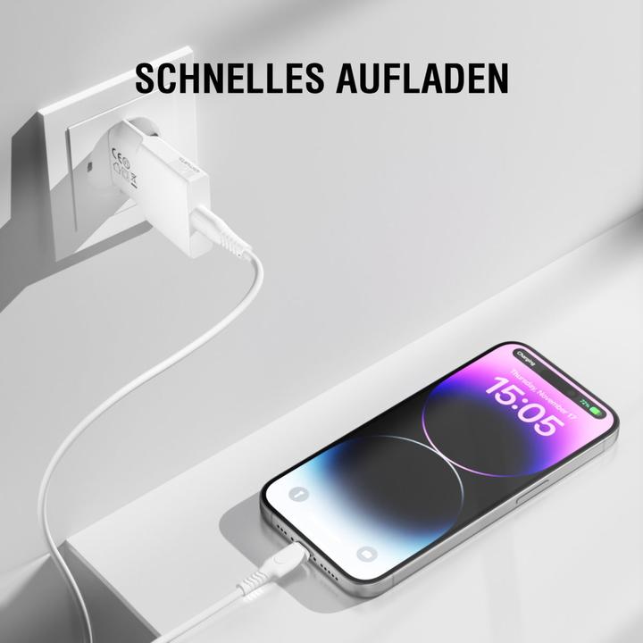 Actual product image 4smarts Power charger PDPlug Slim 20W GaN 1C white (20 W)