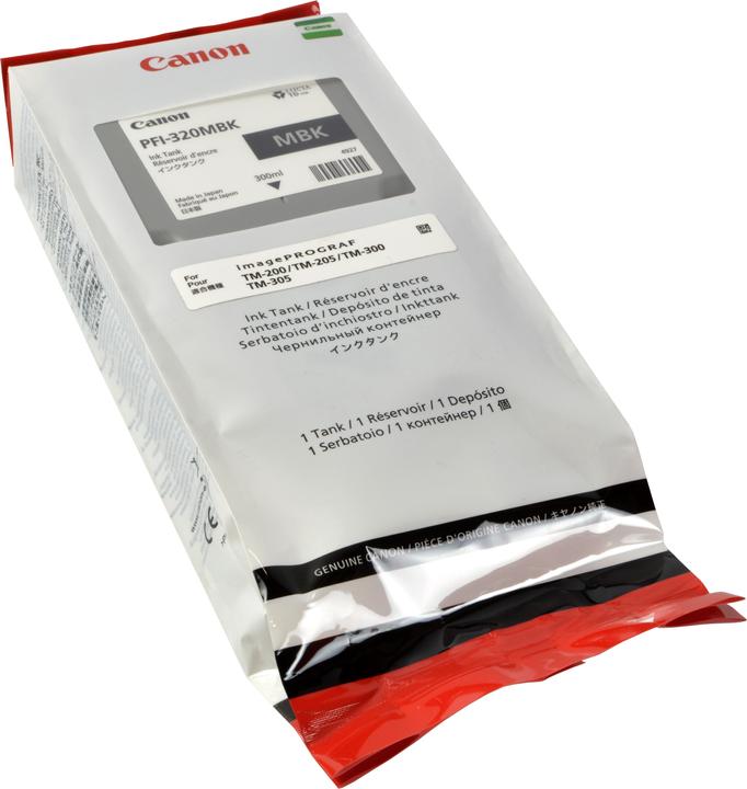 Image du produit Canon à encre PFI-320MBK, noir mat (MBK)