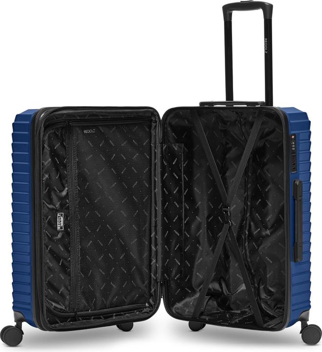 Actual product image Redolz Essentials 18 4-wheel suitcase set 3-piece with stretch fold (120 l, XL (from 140l))