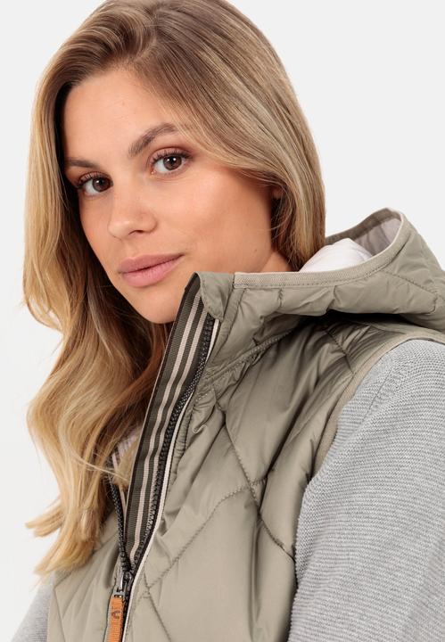 Actual product image Camel Active Long waistcoat with hood in recycled polyester (42)
