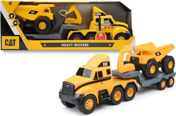 Actual product image No Name CAT Transporter tow truck with tipper w/dw 82739