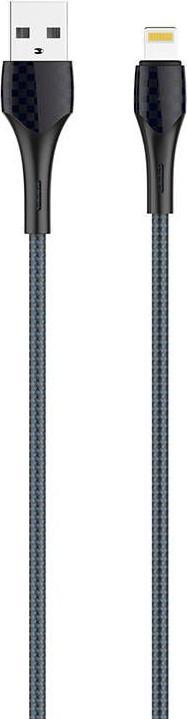 Produktbild Ldnio LS521, 1m USB - Lightning Cable (Grey-Blue) (1 m)
