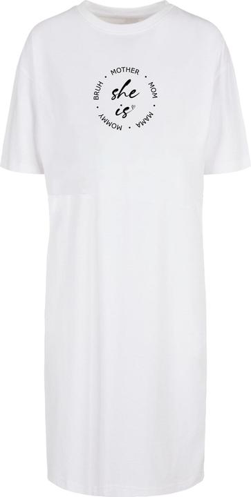 Immagine prodotto Merchcode Ladies Mothers Day - Vestito con spacco oversize She is Organic - 118803 (L)