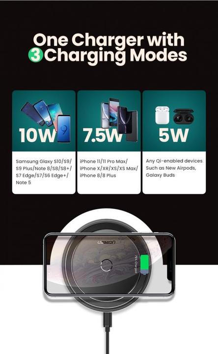 Produktbild Ugreen Wireless Charging Pad (10 W)