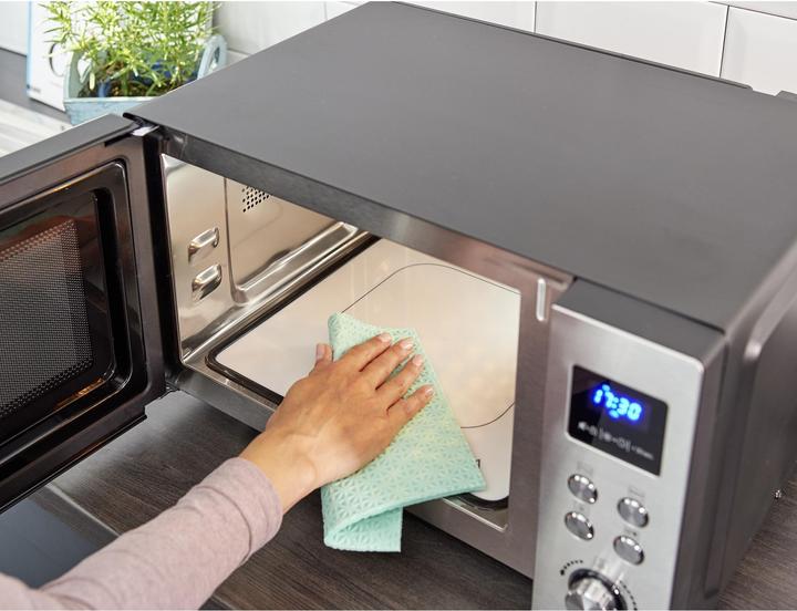 Actual product image Severin Microwave w/MW7777 plate 900 watts 25 l - Steel (29070) (25 l)