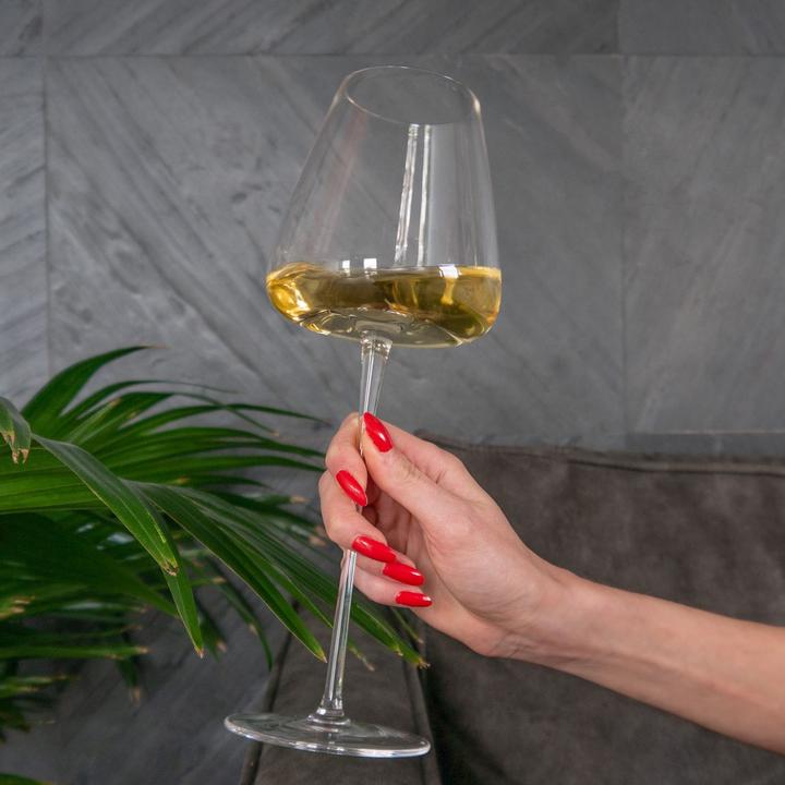 Produktbild Intirilife Wein Glas Set für Rotwein Weisswein (50 cl, 4 Gläser, Rotweingläser, Weissweingläser)