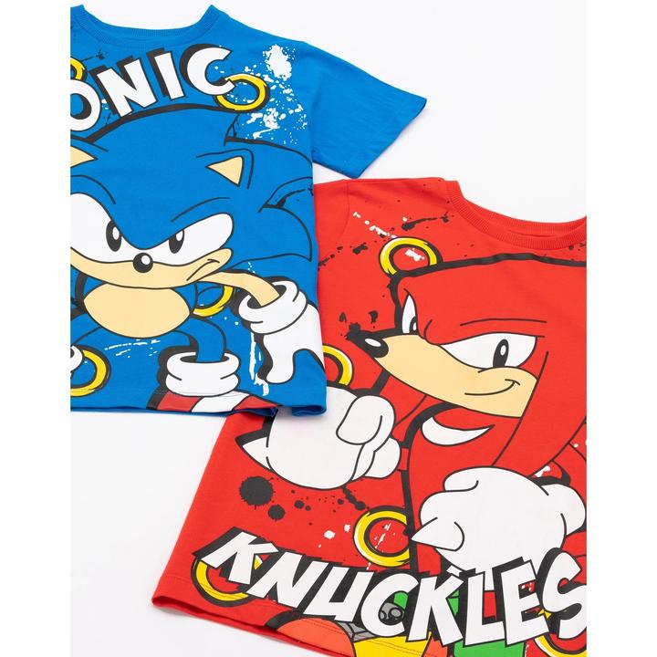 Produktbild Sonic The Hedgehog TShirt (2erPack) (122)