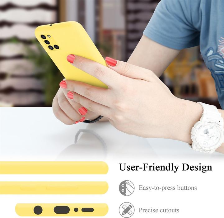 Image du produit Cadorabo TPU Liquid Silicone Case Cover (Samsung Galaxy A31)