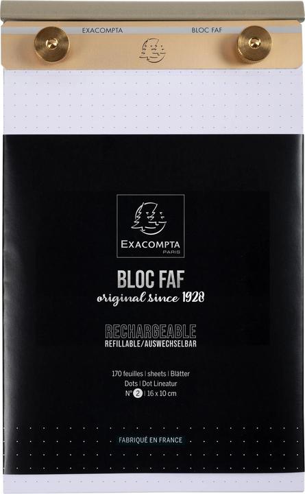 Exacompta Block FAF (Dotted)