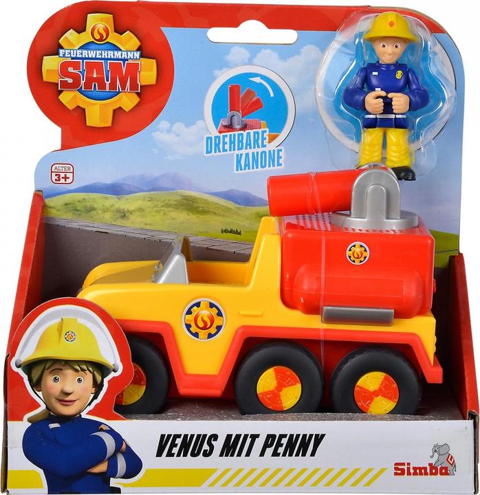 Produktbild Simba Brandweerman Sam Venus Brandweerauto met Penny Figuur