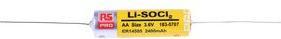 Immagine prodotto Rs Pro Batteria AA, litio cloruro di tionile, 3,6V / 2,4Ah, con etichetta a saldare (1 pz., AA, 2400 mAh)