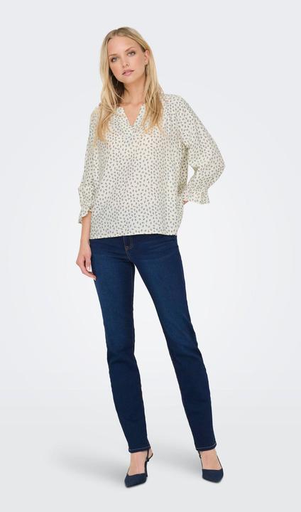 Produktbild JdY Normal geschnitten V-Ausschnitt Glockenärmel Top Top (M)