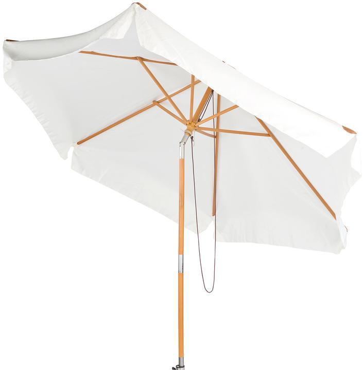 Royal Gardineer Neigbarer Sonnenschirm mit Holzgestell (2.84 m)
