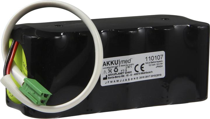 Immagine prodotto XCell NC Akku passend für GE Hellige Marquette Eagle Monitor 1000/ 1006/ 1008/ 1009 CE Konform (1 pz., 2000 mAh, Accumulatore di carica elettrica)