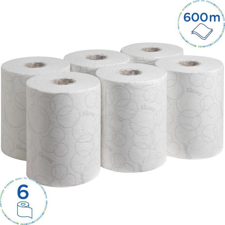 Actual product image Kimberly-Clark KLEENEX Ultra SLIMROLL Hand Towel Wht F1 (1 x)