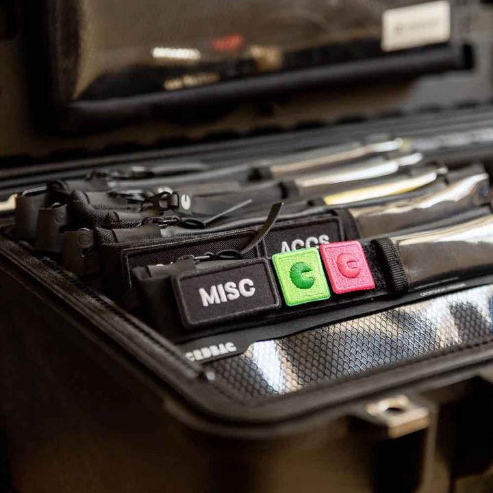 Produktbild CRDBAG Diverse Aufnäher 01 (Kamera Taschenerweiterung)