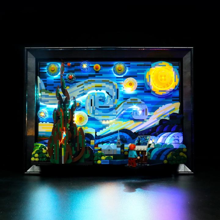 BrickBling LED Licht Set für LEGO Vincent van Gogh - The Starry Night