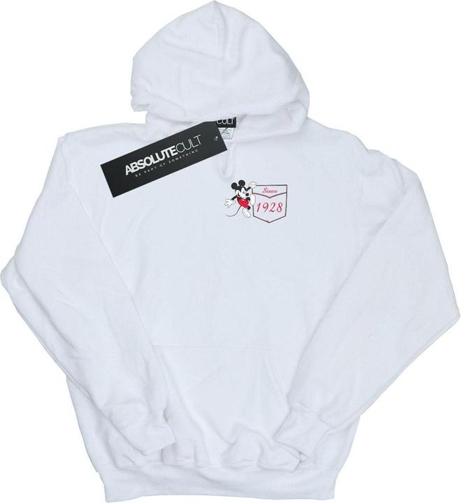 Disney Mickey Mouse Faux Pocket Since 1928 Kapuzenpullover (3XL)