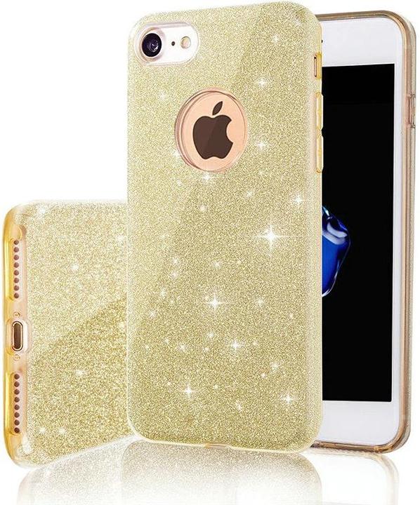 Image du produit iLike iPhone X / iPhone XS Étui arrière pailleté 3 en 1 (Apple iPhone X)