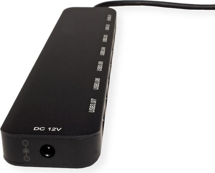Image du produit Value USB 3.2 Hub (USB-C, 7 Ports)