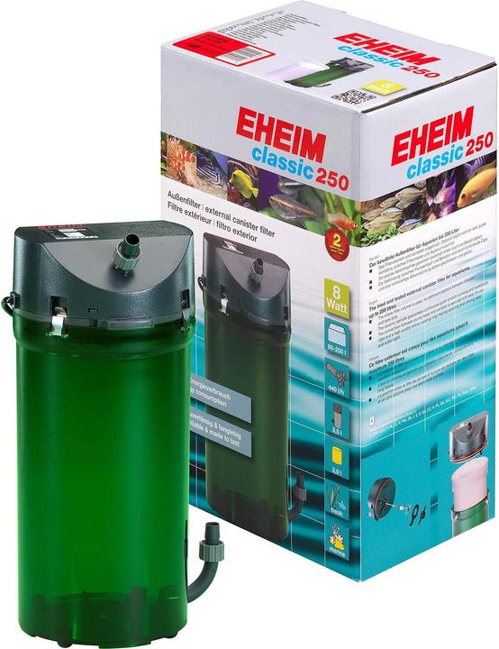 Produktbild Eheim Classic 250 (250 l, Aussenfilter, Süsswasser, Salzwasser)