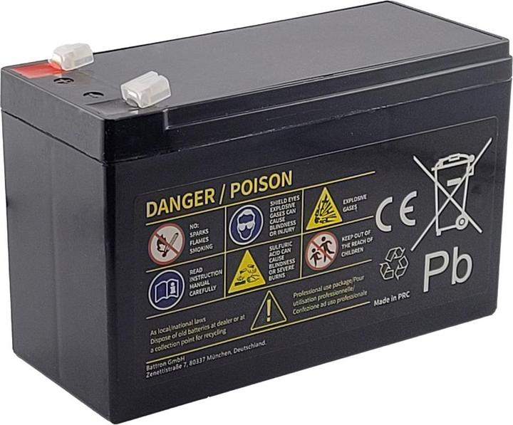 Produktbild Acconic HP7.2-12 Hi-Life Power AGM 12V 7.2Ah USV-Batterie (12 V, 7.20 Ah)