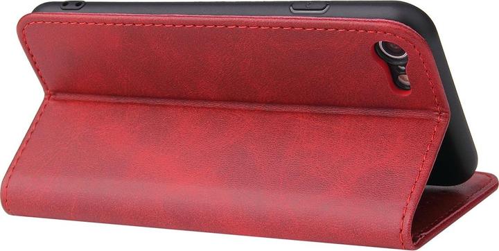 Image du produit Cover-Discount iPhone SE / 8 / 7 - Stand Flip Case étui rouge (Apple iPhone SE)