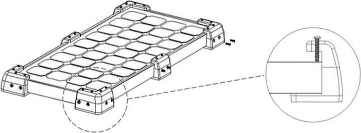 Image du produit Revolt Kit de montage sans perçage pour panneaux solaires (Matériel de montage du système solaire)