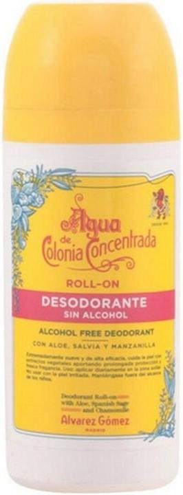 Actual product image Alvarez Gomez AGUA DE COLONIA CONCENTRADA deo roll-on 75 ml (Roll-on, 75 ml)