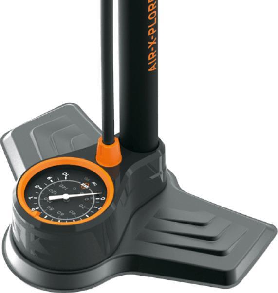 Actual product image SKS Floor pump Air-X-Plorer 10.0 steel