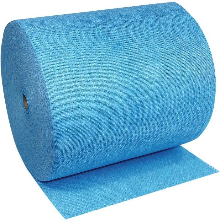 Produktbild Nordvlies Putztuchrolle WIPEX FSW SPEZIAL 1-lagig 152 m blau 40x38 cm, 400 Einzelblatt je Rolle, 15 (1 Stk.)