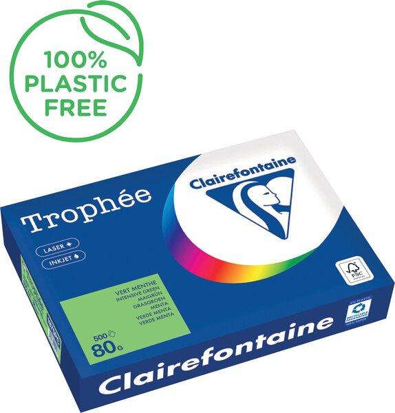 Produktbild Clairefontaine Universalpapier Trophée farbig (80 g/m², 500 x, A4)