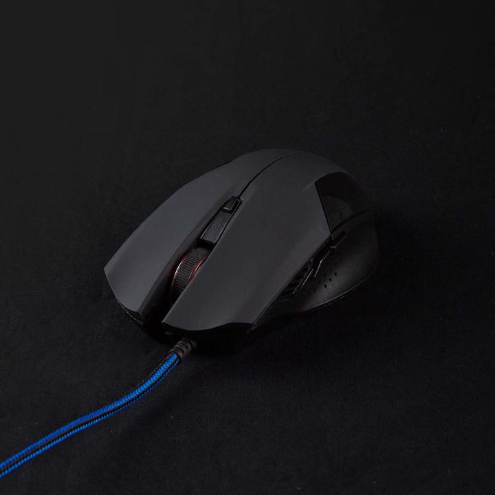 Actual product image Nedis Gaming Mouse | Wired | 1200 / 2400 / 4800 / 7200 dpi | Adjustable DPI | Number of buttons: 6 (Cable)