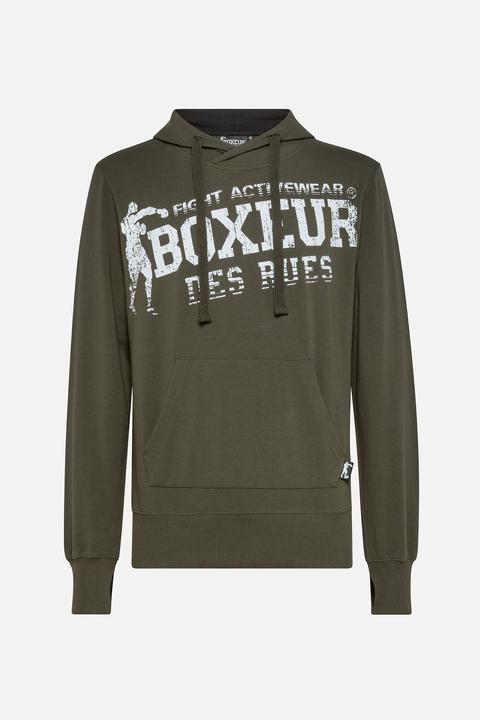 Image du produit Boxeur des Rues Sweat à capuche / ouverture au pouce (XL)