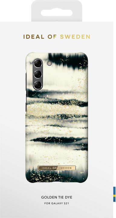 Image du produit iDeal Of Sweden Designer Hard-Cover Golden Tie Dye (Samsung Galaxy S21+)