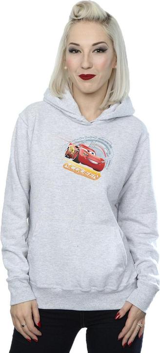 Immagine prodotto Disney Cars Lightning McQueen Felpa con Cappuccio Donna (M)