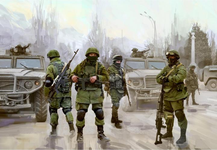 Actual product image Tamiya 1:35 Modern Russian Infantry