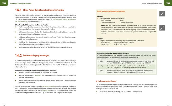 Produktbild Praxisnahe Finanzbuchhaltung mit SKR04 mit DATEV Kanzlei-Rechnungswesen (Deutsch, Günter Lenz, Stefan Dietz, 2023)