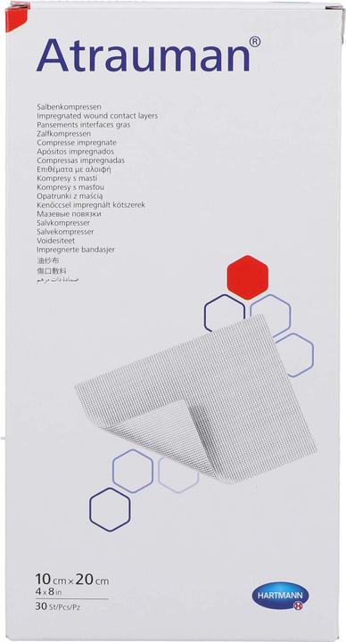 Actual product image IVF Hartmann Salbenkompressen 10x20cm steril