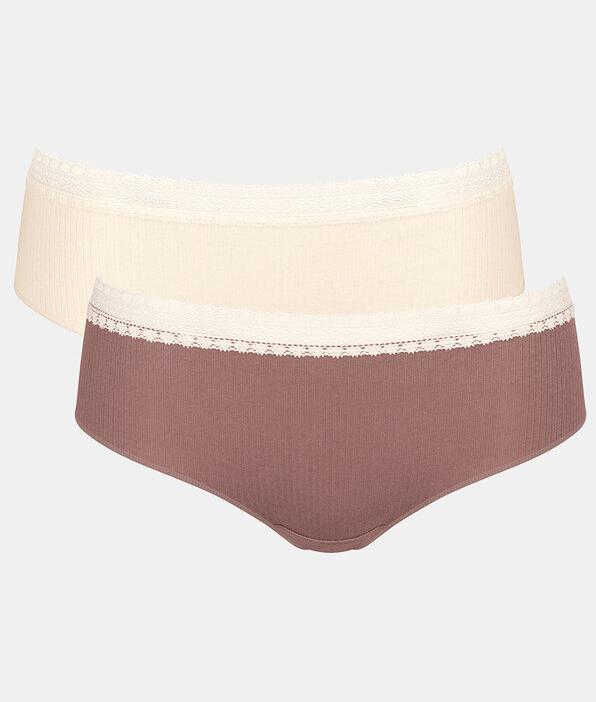 Produktbild Sloggi Go Ribbed Hipster (M, 2er Pack)
