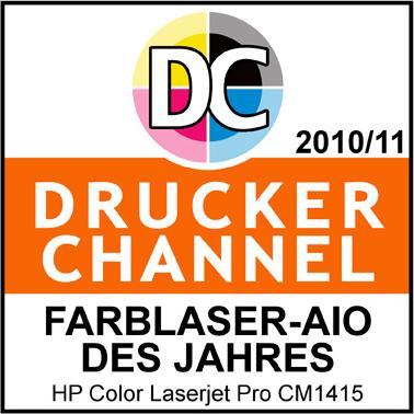 Actual product image HP Colour LJ CM1415fnw MFP, Fax, WLAN (Laser, Colour)