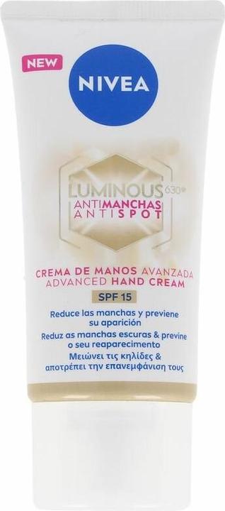 NIVEA Luminous 630 Antimanchas Hand Cream Spf15 50ml (50 ml)