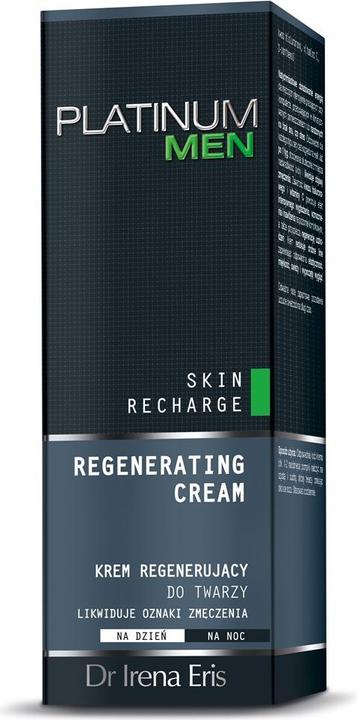 Dr Irena Eris Platinium Men Regenerating Cream Regenerating Cream To Face On Day Even At Night (50 ml, 24h Creme)