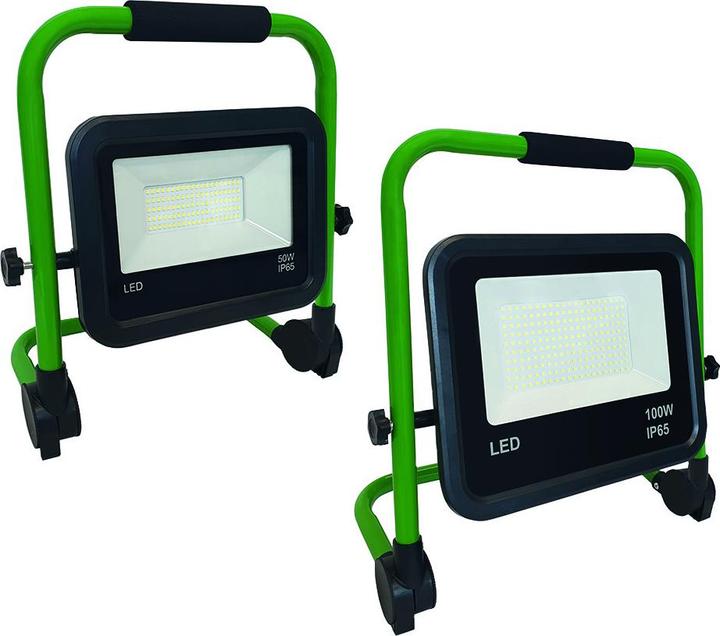 Actual product image Berg LED SPOTLIGHT FOLD LED 50 (230V-EU) - IP65 INCL. FOOTBASE (5000 lm)