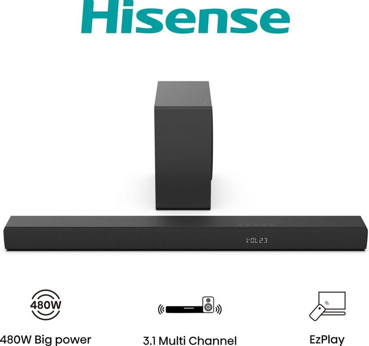 Immagine prodotto Hisense HS3100 (480 W, 3.1 canali)