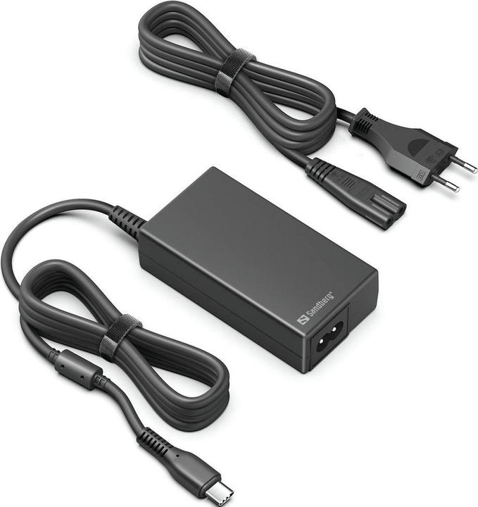 Produktbild Sandberg USB-C AC Charger PD65W EU+UK (65 W)