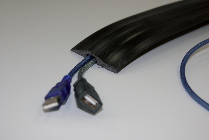 Produktbild Kensington Cable Curb Double Channel - Kabel-Floor-Guard (Kabelkanal, 6.80 cm)