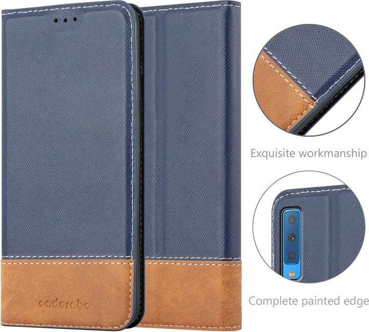 Actual product image Cadorabo X-Wallet faux leather suit cover (Samsung Galaxy A7 (2018))