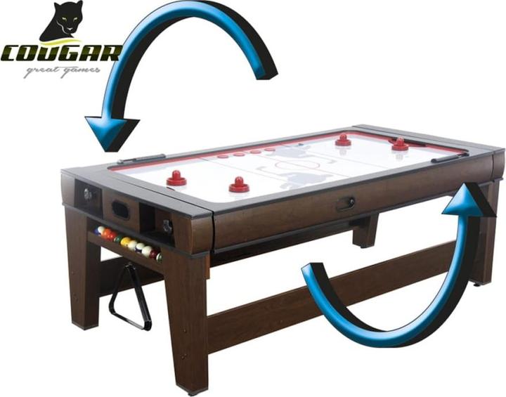 Produktbild Cougar Reverso Pool & Airhockey-Tisch (169 x 84 cm)