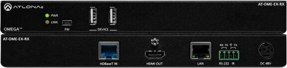 Produktbild Atlona 4K/60 UHD HDMI/USB 2.0 HDBT RX, PoE/IR/RS232/LAN (0.03 m, HDMI)